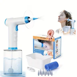 Electric Ear Wax Removal Tool with Adjustable Pressure Ear Flush Kit - Gentle Care (W30)