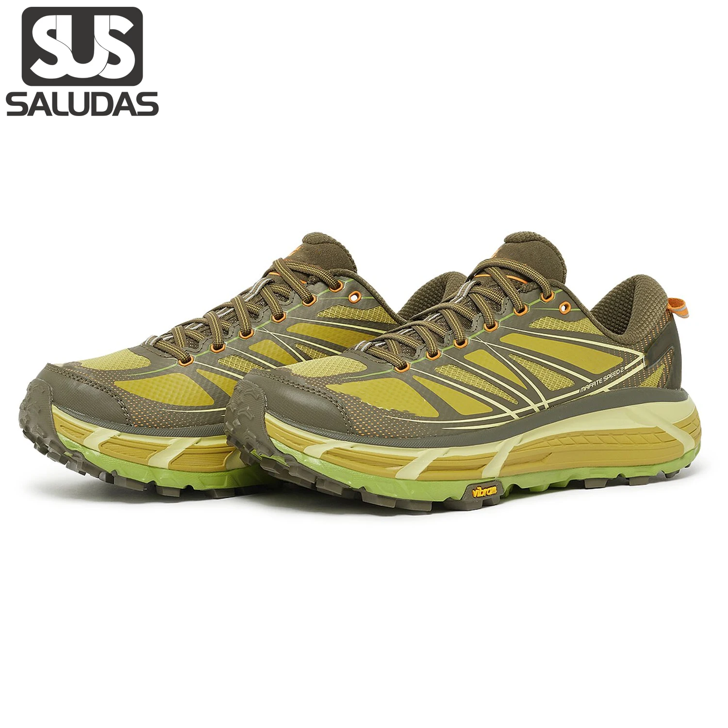 

SALUDAS Mafate Speed 2 Original Men Running Shoes Thick Sole Cushioning Road Marathon Sneakers Women Casual Jogging Shoes