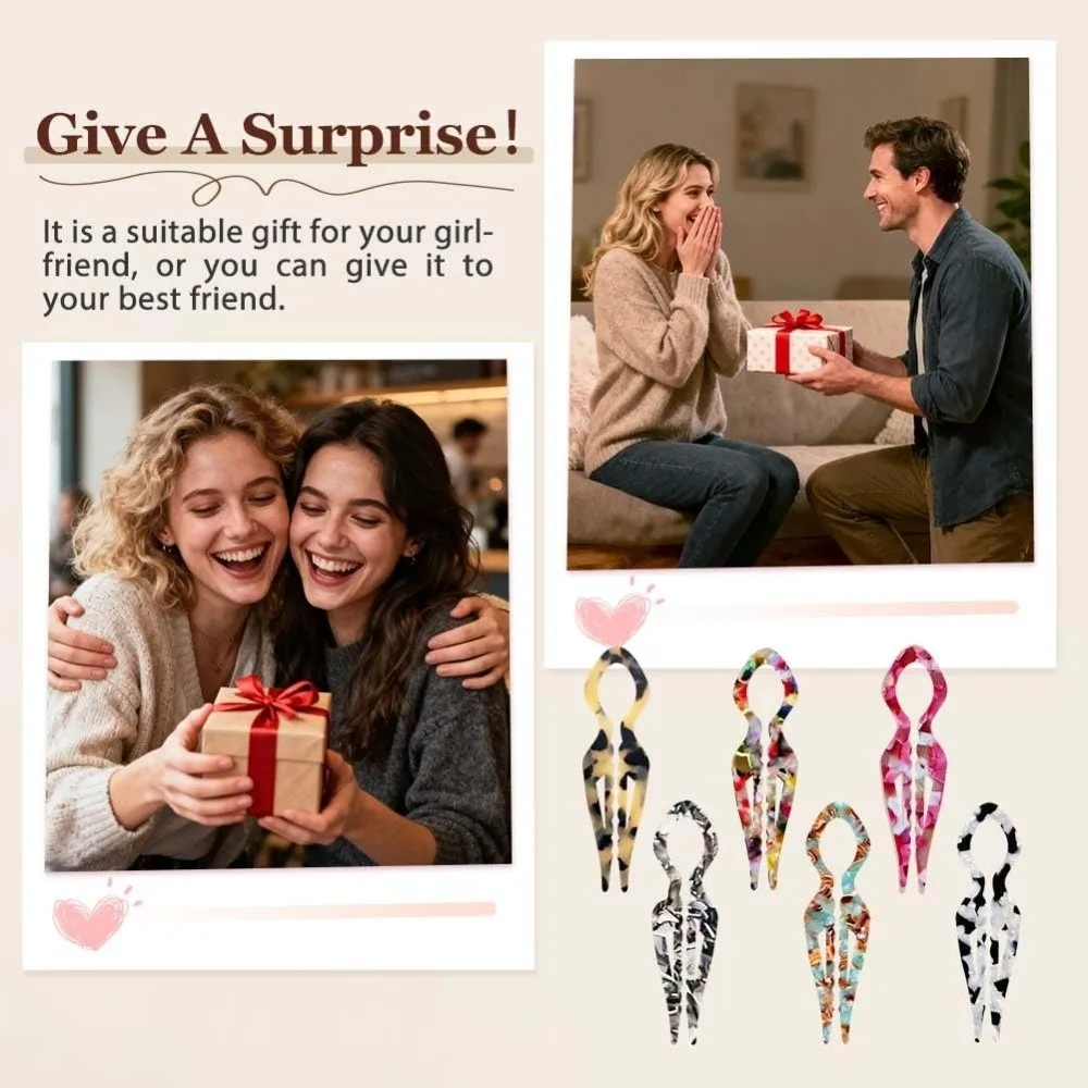 Hairstyle Tool Hair Accessories French Hair Pins Headbands V-Shaped Hair Clips Headwear Geometric Design Hairpins