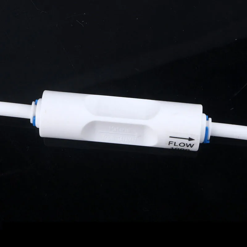 Hose pipe fitting pipe fitting water pipe fitting 300CC-1500CC RO water system waste water flow regulator restrictor 1/4" OD hose reverse osmosis quick fitting
