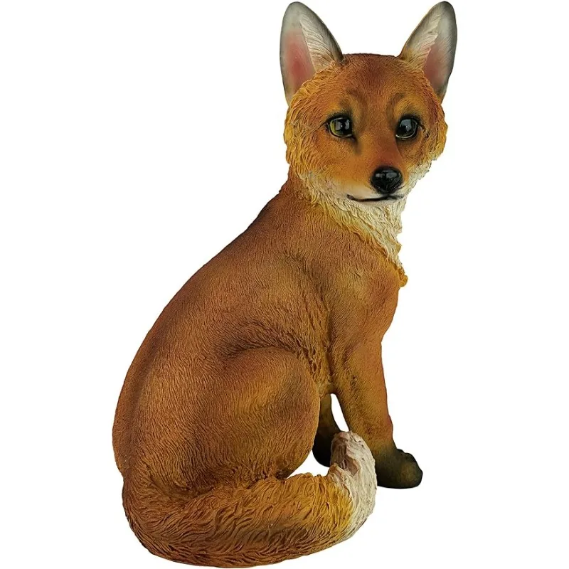 

Design Toscano QL56241 Woodie The Woodland Fox Indoor/Outdoor Garden Animal Statue 10 Inches Wide 7 Inches Deep