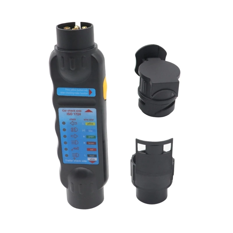 

Trailer Light Wiring Circuit Tester for 7 Round Pin Socket Boat Caravans