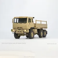 Cross 1/12 RC FC6 Remote Control Military Truck Model Cars 6WD Off-road Vehicle TH21785-SMT6 1
