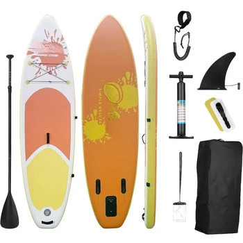 Inflatable Stand Up Paddle Board,Simple Deluxe Premium SUP for All Skill Levels, with Accessories ,Blow Up Stand-Up Paddleboards 1