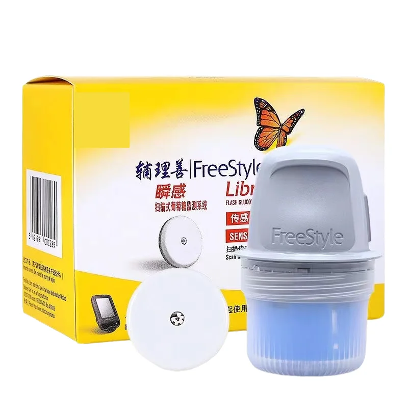 Abbott Freestyle Libre 24h Real Time Monitoring Blood Glucose Meter Tester Sensor Sanguis Finger Free Sugar Testing blood glucose monitor blood test meter