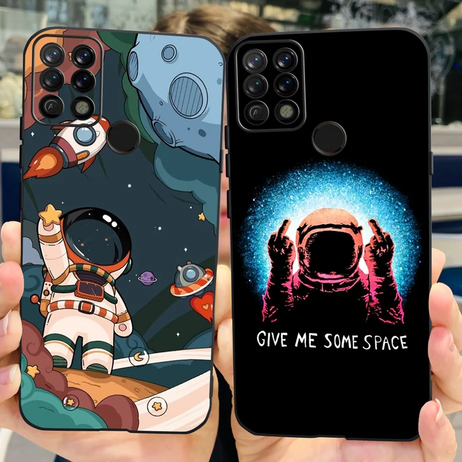 Colorful Matte Silicone Phone Case with Bumper Protection - 6.8'' Back Cover