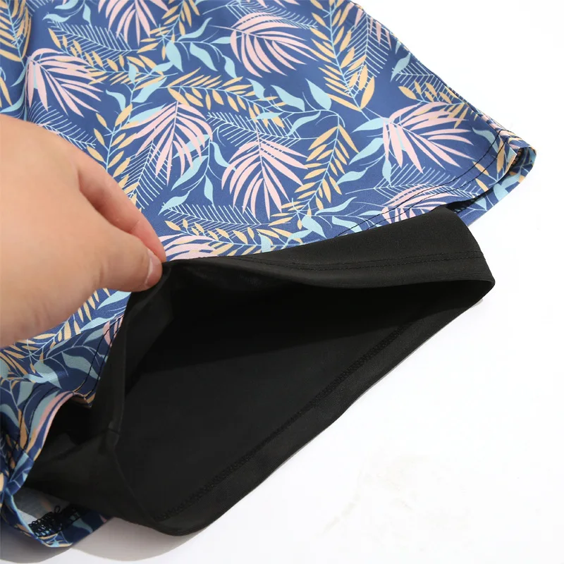 Swimming trunks Men soak in hot spring loose swimming trunks 2023 new swimsuit set beach pants swimming equipment sand Hawaii