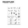 Henna Finger Tattoo (18) Temporary Tattoo,Lasts To 15 Days New Technology Magic Waterproof Semi Permanent Sticker. 3