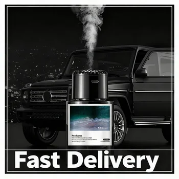 Diffusore per Auto 1PC, Profumatore Intelligente per Auto, Umidificatore a Grande Capacità, Diffusore di Fragranze Senza Ghiaccio, Purificatore/Aromatizzatore/Umidificatore
