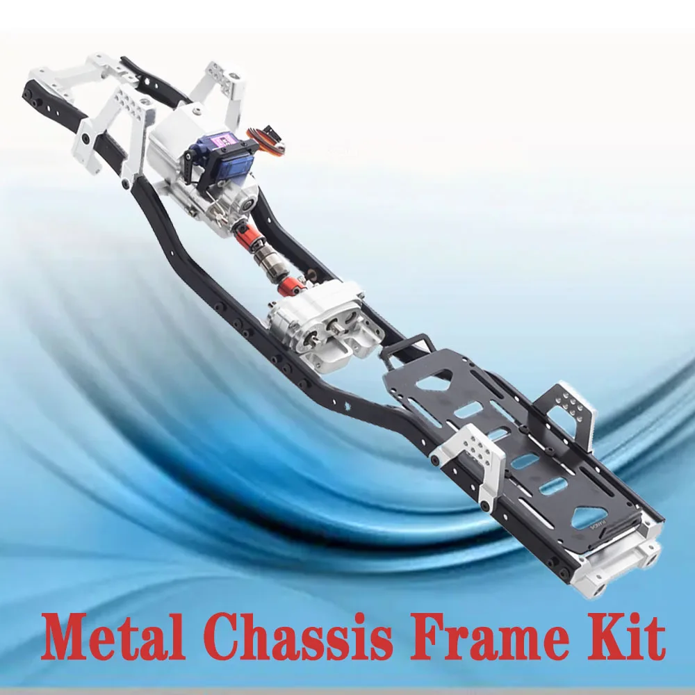 RC Transfer Case, 313mm Wheelbase Transfer Case CNC Machined For 1/10
