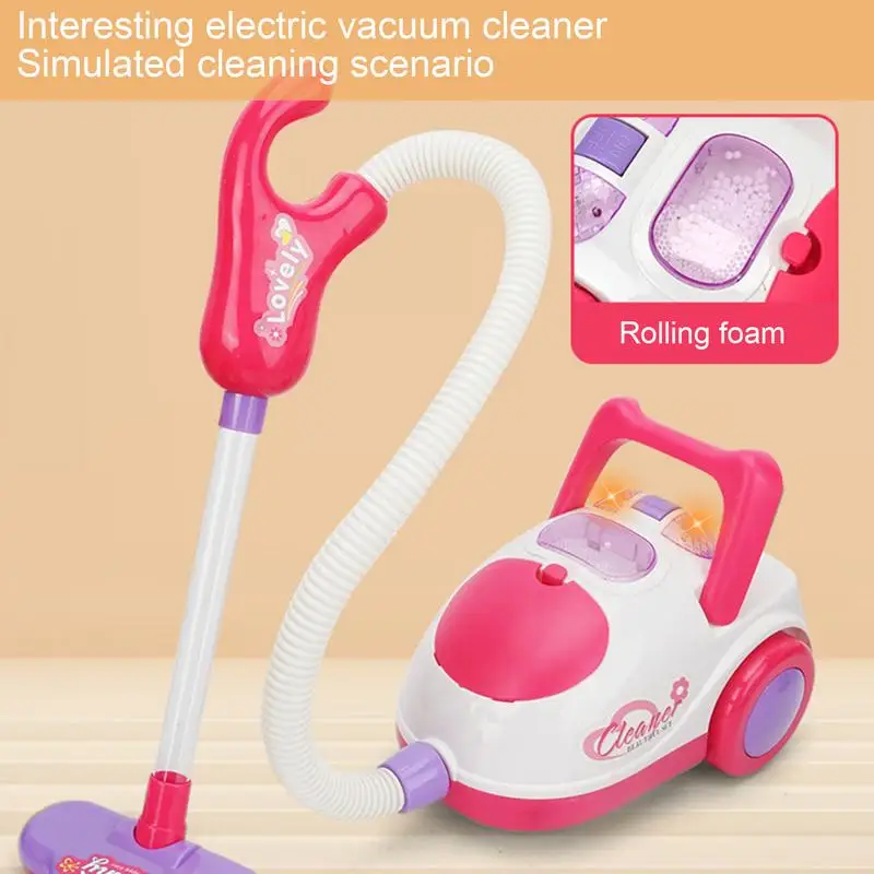 Toddler Vacuum Toy Simulation Cleaner Mini House Prop Play Educational  Pretend Child - AliExpress