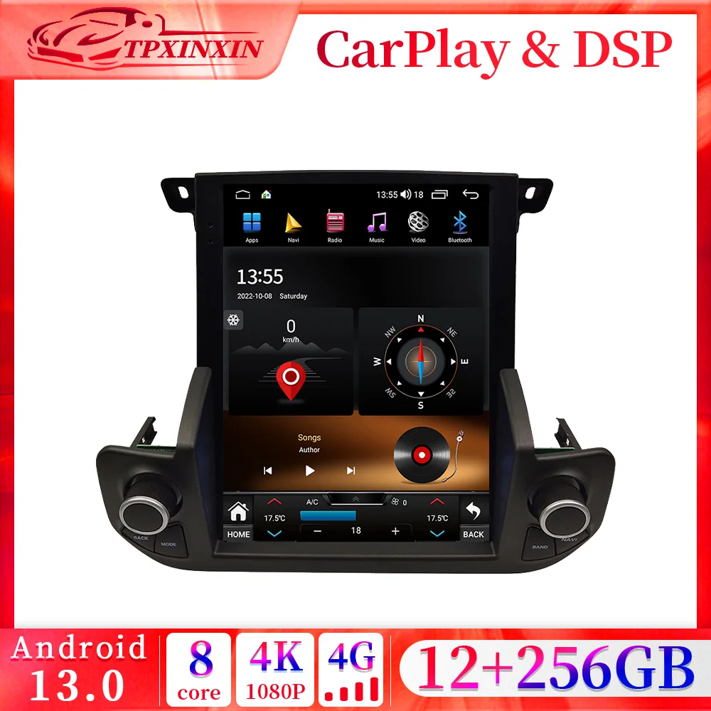 

12+256GB CarPlay For Land Rover Discovery 2009-2016 Tesla Screen Android 13 Car Radio Multimedia Player Navigation GPS Head Unit