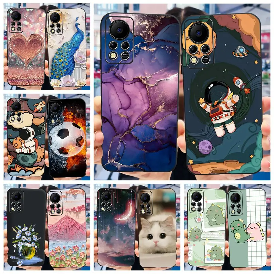 Stylish Painted Soft Silicone Slim Phone Case with Bumper