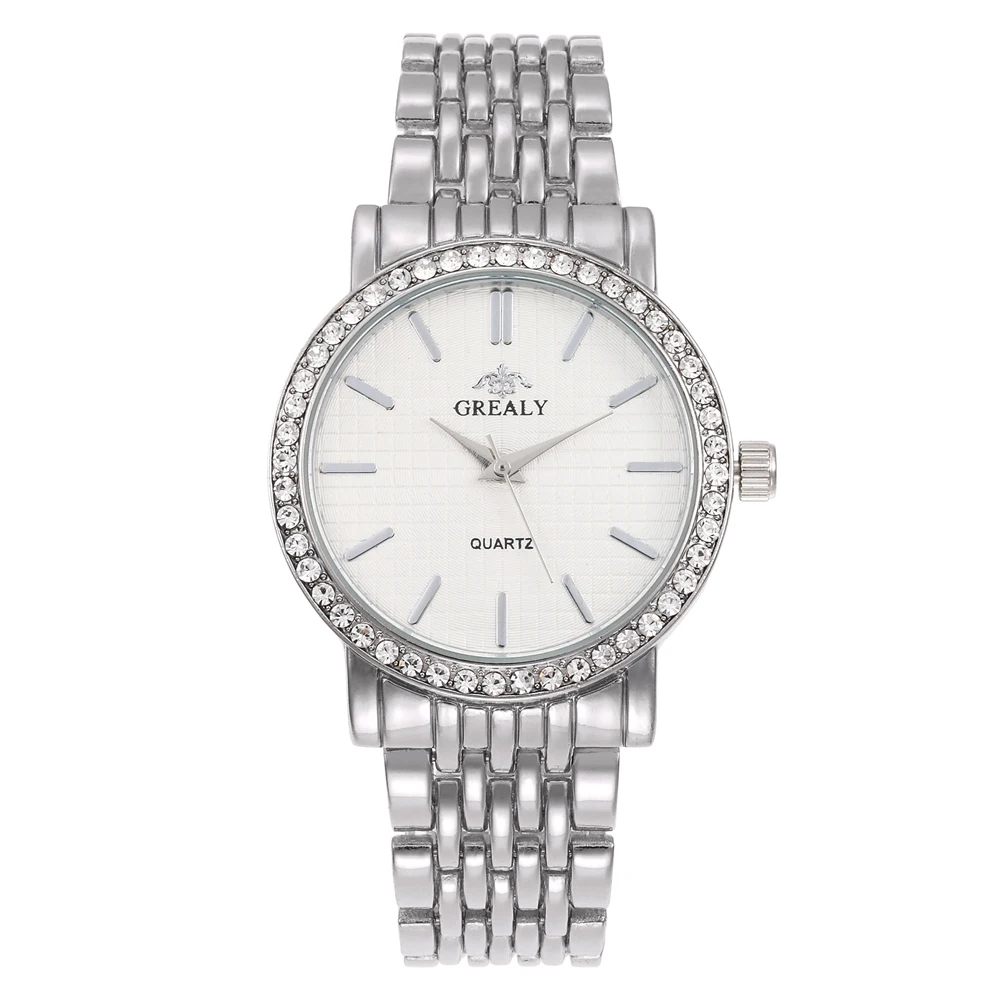 New Fashion Women Watches Casual Simple Rhinestone Lady Wristwatch Luxury Women Quartz Watch Female Gold Watch Relogio Feminino 5