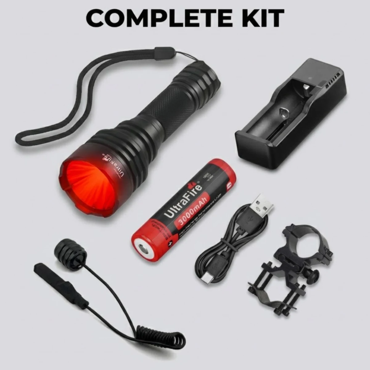 Buy Tactical Flashlight Remote Pressure Switch, Outdoor Military Tactical Flashlight Tail Switch 13890306 00 - View #2