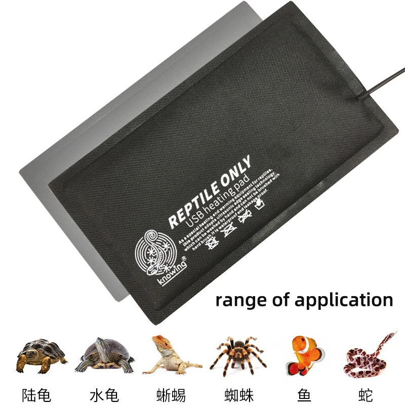 1PC 5V USB Interface Carbon Fiber Heating Pad Indoor Climbing Heater Mat Intelligent Temperature Control 4W 7W 9W reptiles heat mat digital temperature controller