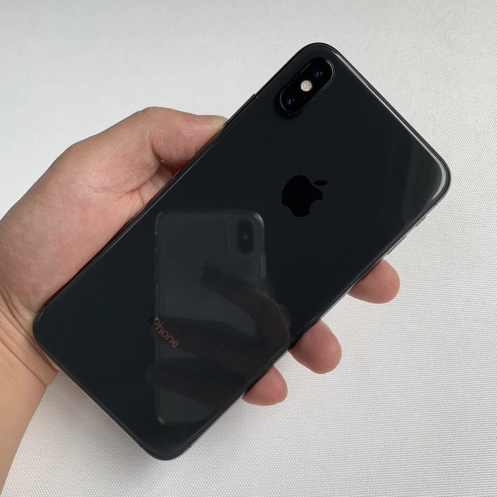 Original Apple iPhone XS Max 4G Mobile Phone XSMAX Face ID 64GB/256GB 6.5" OLED HDR10 12MP+7MP NFC A12 Hexa Core IOS SmartPhone