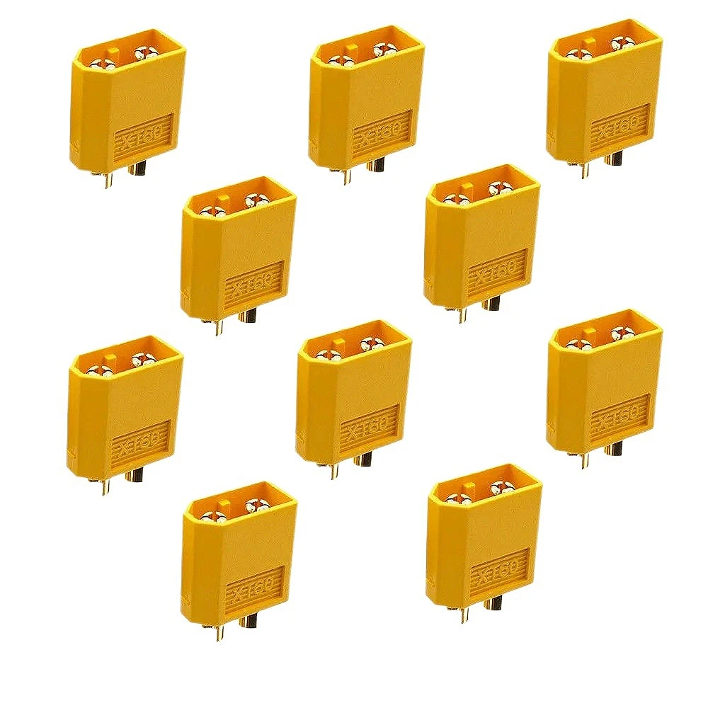 Connecteurs XT60 Mâle Femelle Lot 2 à 10 Paires pour Batterie Lipo RC