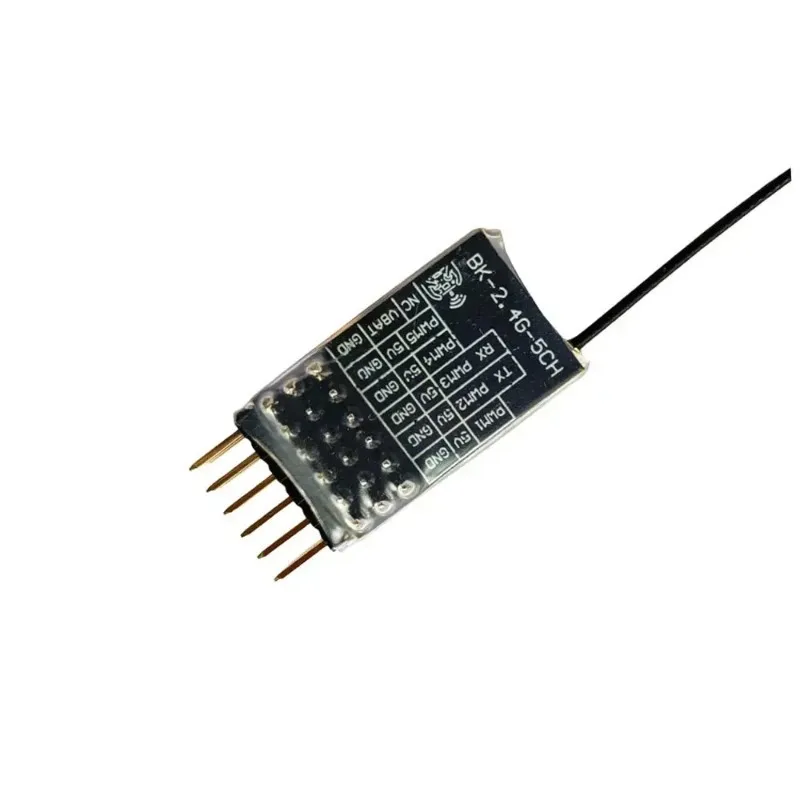 Boîte du récepteur PWM ELRS 2.4G 5CH SX1281+ESP8285 avec accessoires inclus