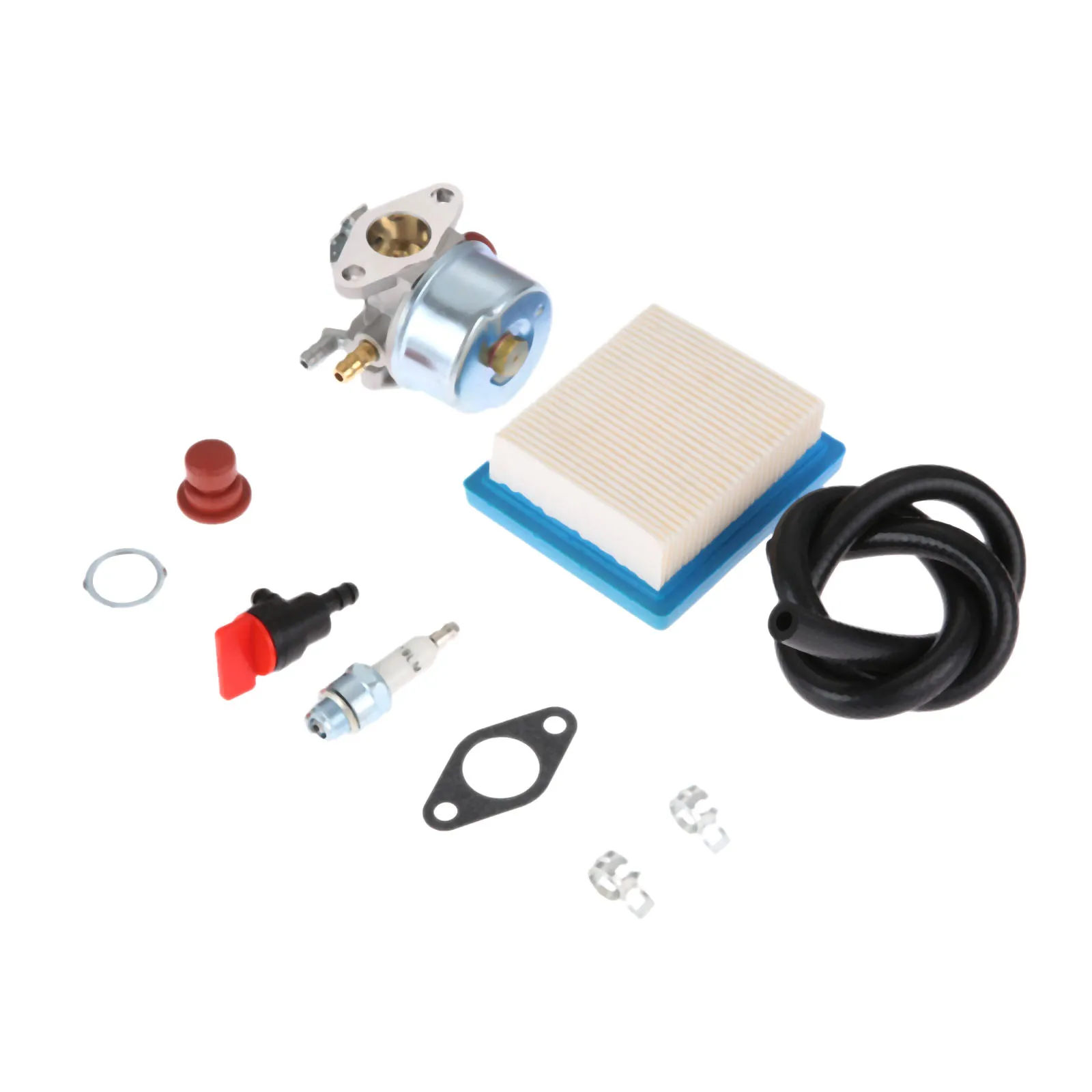 Kit carburatore 640025 640017B per Tecumseh OHH45 OHH50 OHH55 OHH60 OHH65 5,5 HP 6,5 HP OHH Enduro Snow King OHV sostituzione motore tosaerba 640014 640017 640117 640004 640025A 6400
