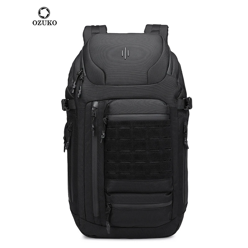 

Ozuko Outdoor Travel Large Capacity Laptop Backpack College Student Backpack Business Commute Bag Fit 17 Inch Laptops For Men