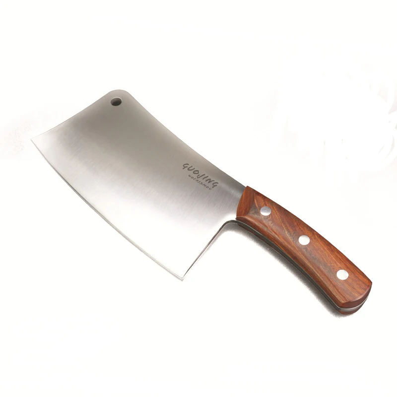 Big Bone Knives Chopping Knife 835g Stainless Steel Cleaver 5mm Blade  Chopping Kitchen Knives Cutting Pork Bone 4Cr13mov Cutlery