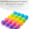 50Pcs/lot 7cm Ball Pit Safe PE Ball for Dry Pool Eco-friendly Baby Playpen Tent Kid Toys Ball Baby Playground Ocean Balls 6