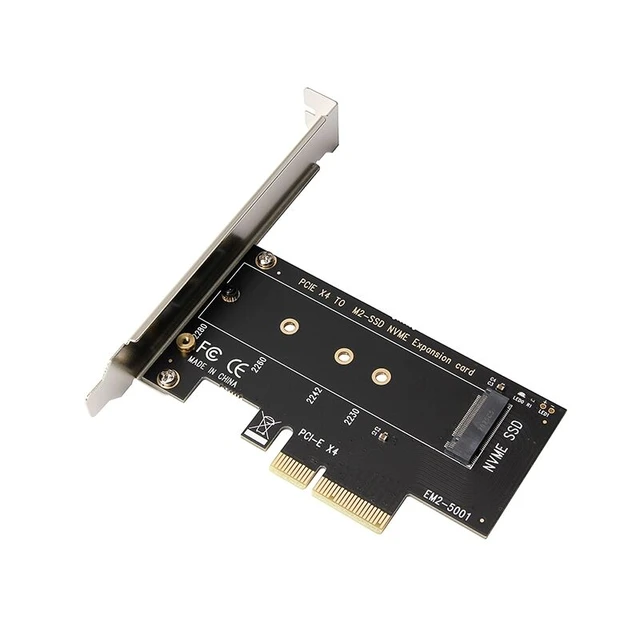 M.2 NVME SSD to PCIe 4.0 Adapter Card 64Gbps M-Key PCIe4.0 X1 X4 Adapter  for Desktop PC PCI-E GEN4 Full Speed - AliExpress