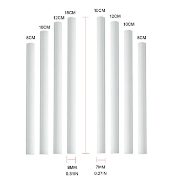 K92B 50 Pcs Humidifier Filter Cotton Swab Core USB Air Ultrasonic Humidifier Aroma Diffuser Replacement Cotton Sponge Stick 1