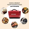 AC100-240V DC12V/24V 7L Portable Food Heater Microwave Oven For Car/Truck/Camping/RV 4
