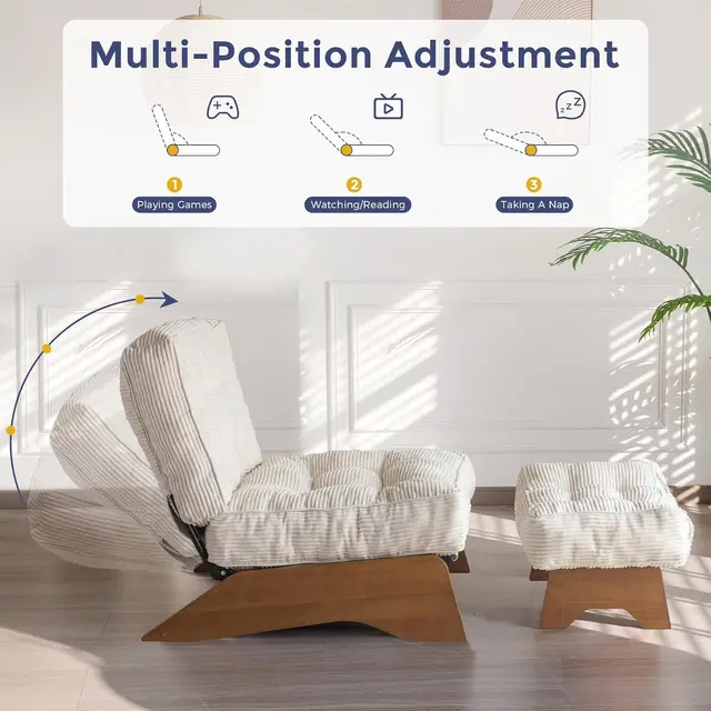 Modern Tufted Lounge Chair 4
