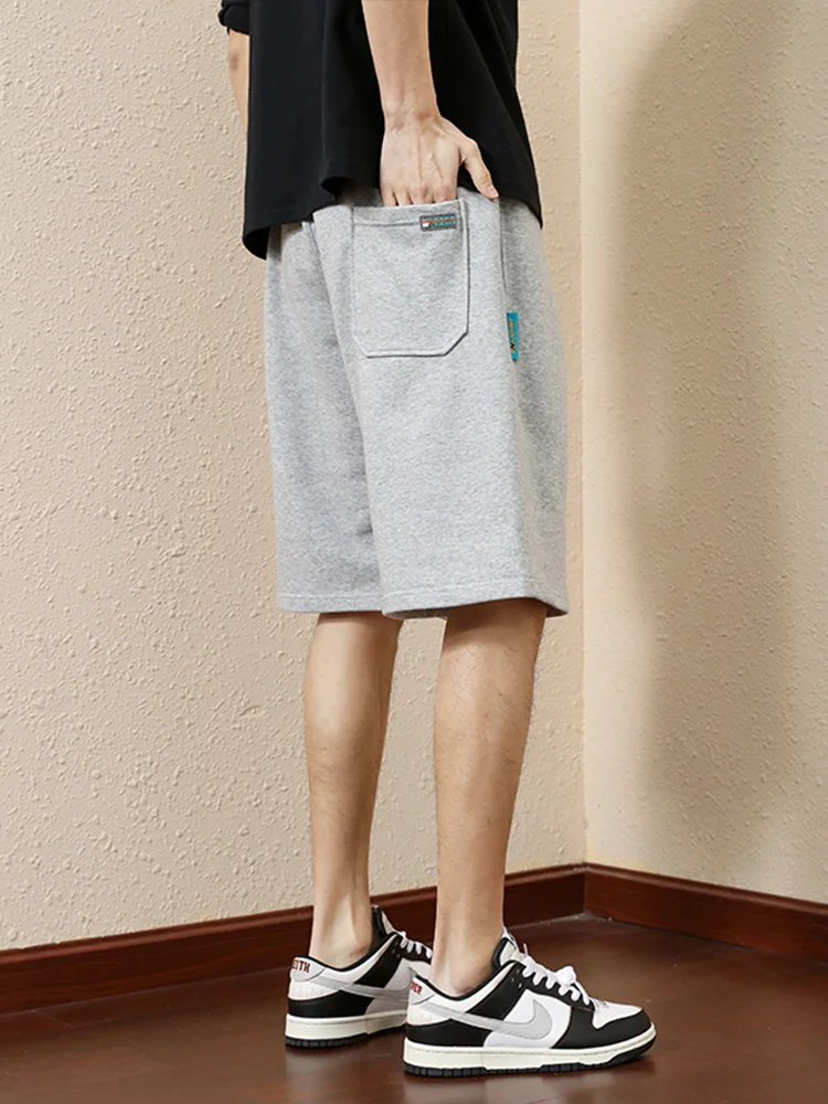 New Summer Men's Shorts Plus Size Cotton Casual Baggy Sports Shorts 2024 Male Breeches Oversize Pants Wide Short Sweatpants 8XL