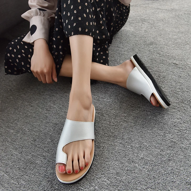 Luxury Brand Summer Sandals Slippers Women's 2023 Fashion Designer Flat Sandals Soft Sole Shoes Women's Breathable Beach Sandals