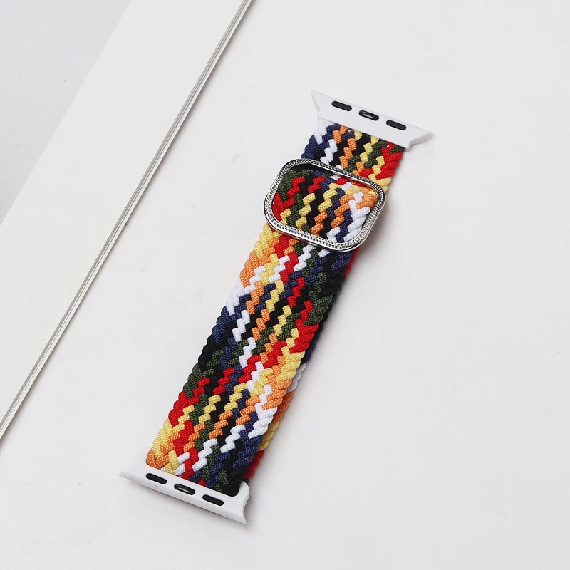 Braided Nylon Elastic Loop Strap