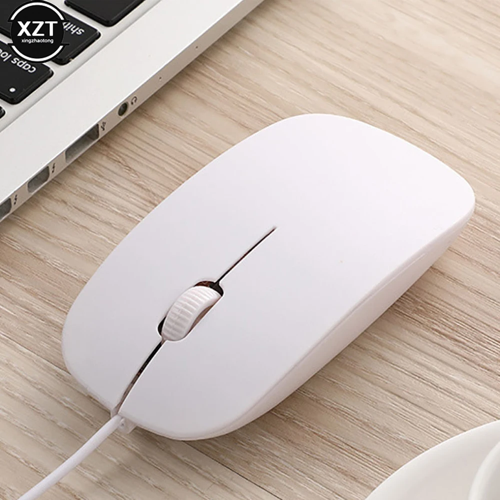 Ergonomic Wired USB Mouse for Home, Office, and Gaming - Non-Slip Design