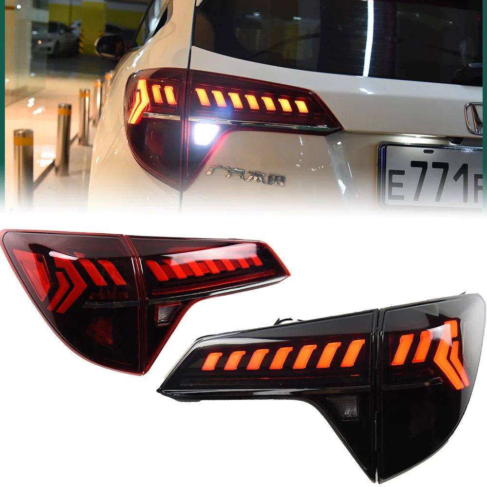 

Tail Light For HRV Vezel 2014-2019 автомобильные товары Rear Lamp LED Lights Car Accessories HR-V Taillights