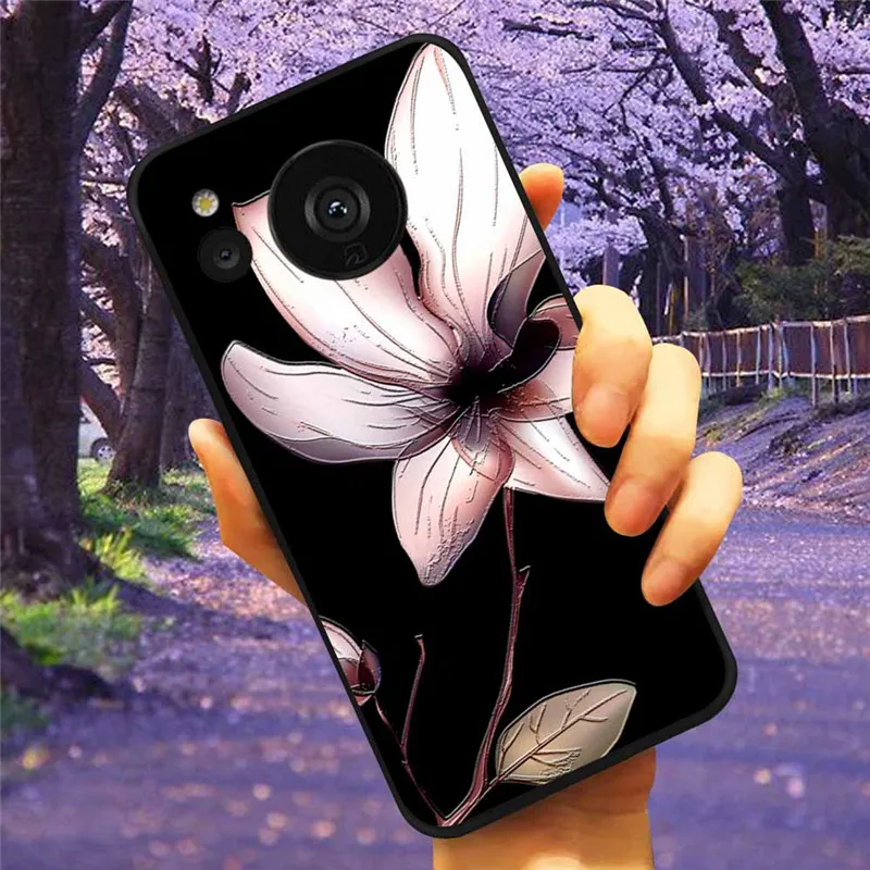 3D Relief Cartoon Silicone Back Cover - Embossed Soft Case