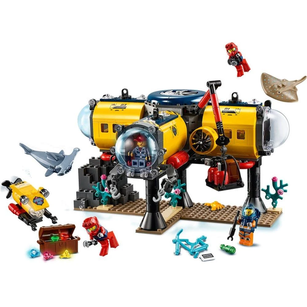 Конструктор LEGO City Океан: исследовательская база 60265 | AliExpress