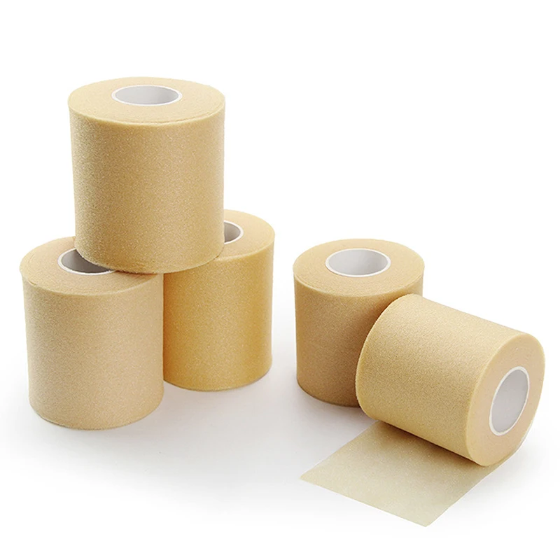 

Foam Cotton Skin Film Self-adhesive Elastic Bandage Elbow Knee Pads Sponge Muscle Injury Underwrap Patellar Sports Tapes