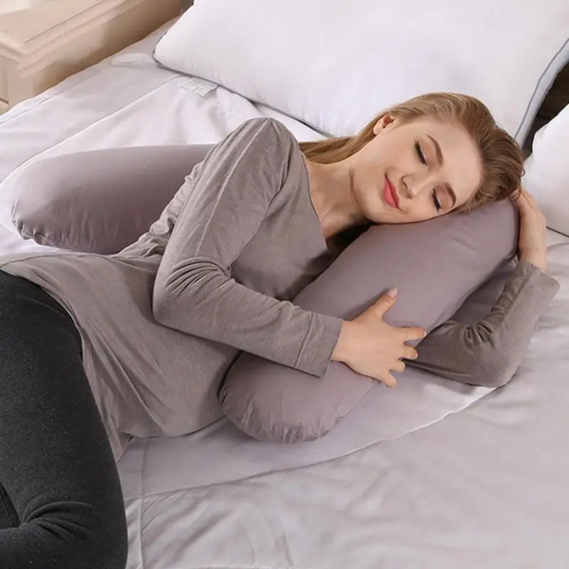 V Shaped Maternity Pillows For Sleeping Soft Body Pillow Removable Soft Pillow Nursery Must Haves For Pregnant Mom Essentials