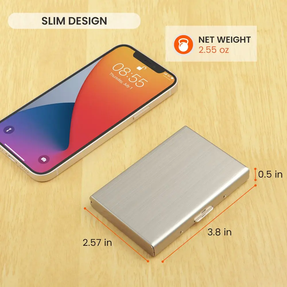 Accessories ID Document Credit Card Box Cards Album Bank Card Case Antimagnetic Case Business Holder RFID Holder