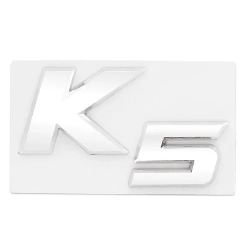 3D Metal Chrome Black Car Emblem Badge Sticker