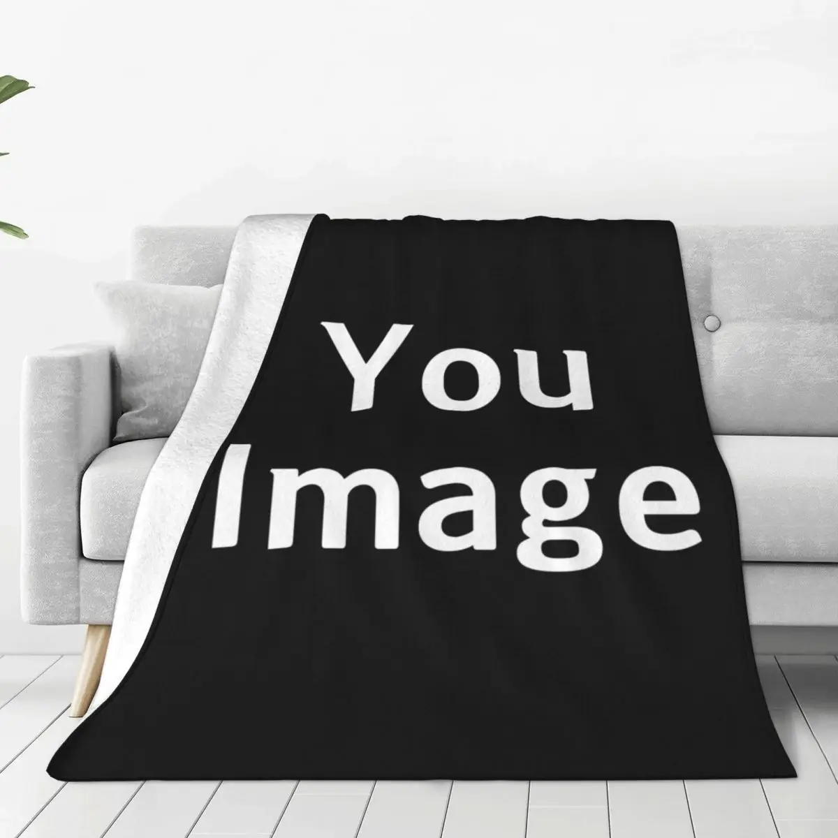 

Custom Personalized Picture Customize Flannel Blanket Customized Photo Gifts Soft Throw Blanket Travel Bedspread Sofa Bed Cover