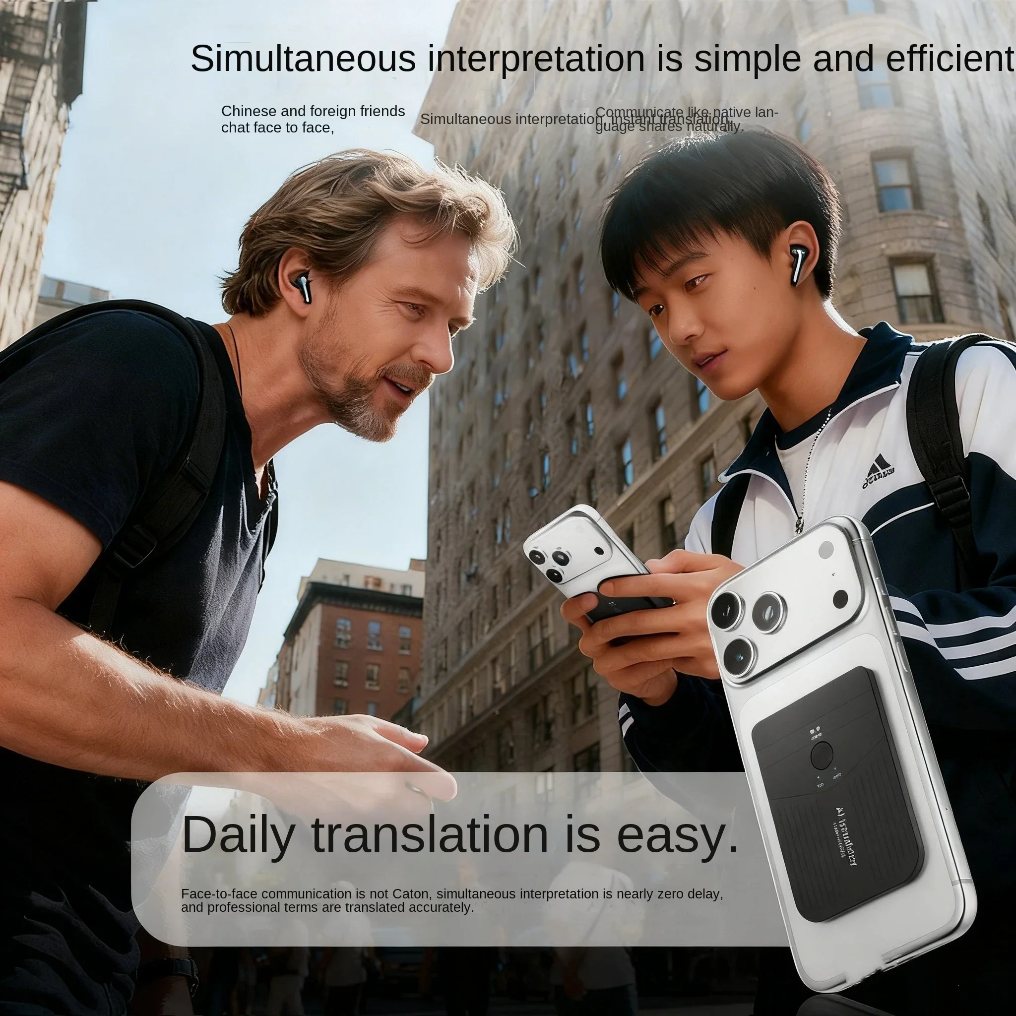 Traductor de Voz con IA, Video Remoto, Audio, Notas de Reuniones, Interpretación Simultánea, 140 Idiomas, Traducción en Tiempo Real y Sin Conexión 4 Traductor de Voz con IA Traductor de Voz con IA, Video Remoto, Audio, Notas de Reuniones, Interpretación Simultánea, 140 Idiomas, Traducción en Tiempo Real y Sin Conexión - Imagen 4
