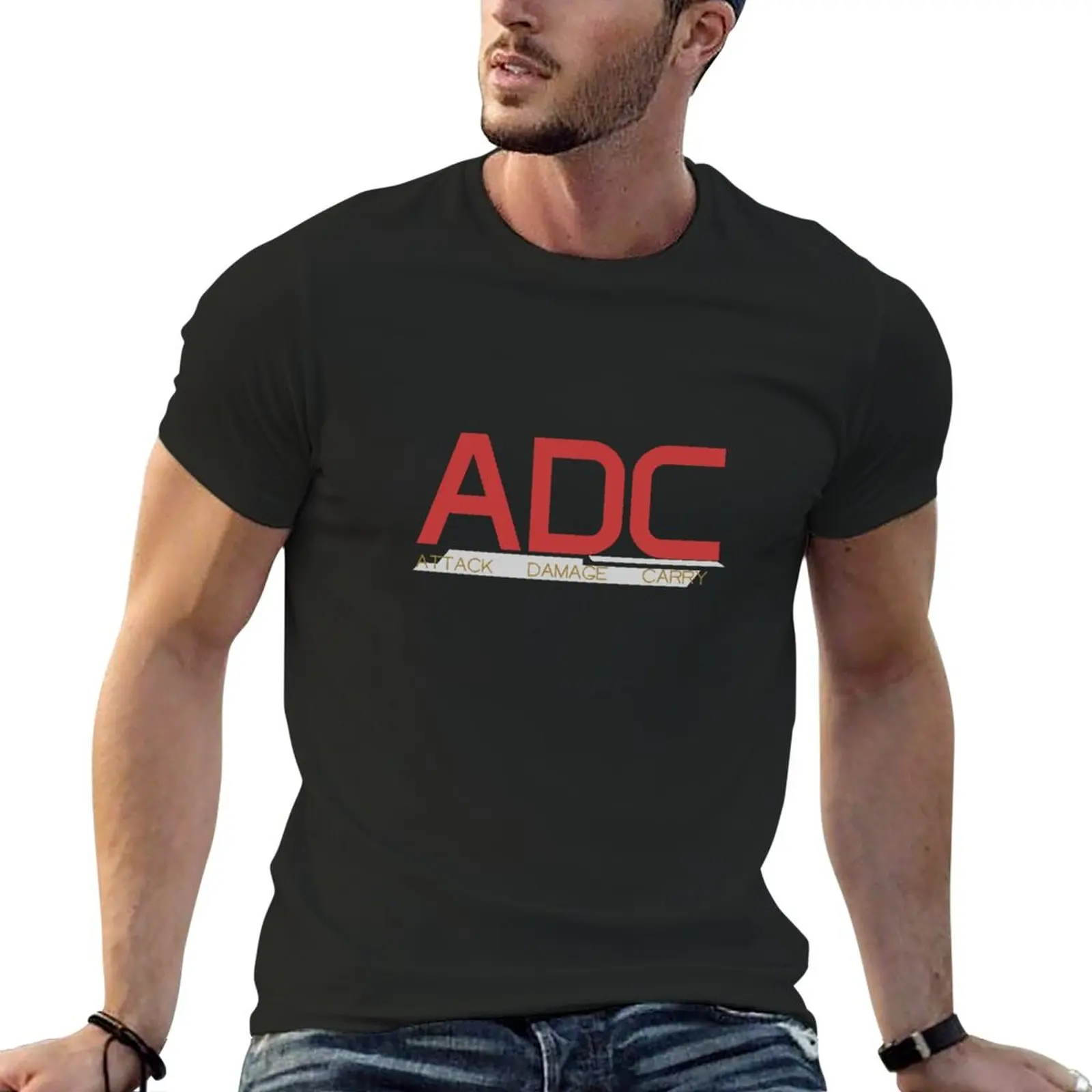 

Футболка ADC, летняя одежда для мужчин