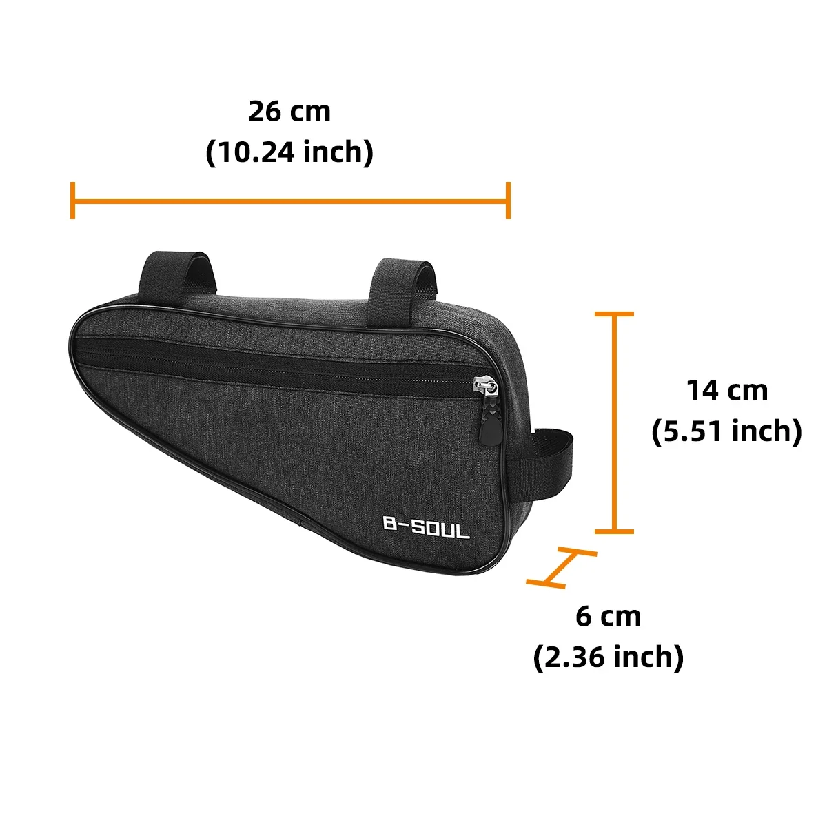 Portable Bike Triangle Bag Mountain Bike Beam Bag Cycling Gear Kit large-capacity Bicycle Accessories