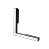 LED Magnetic Double Track Light L Style Flood Lamp Modern Embedded Flexible Linear Fixture LED Spotlight Ceiling Indoor Living 5