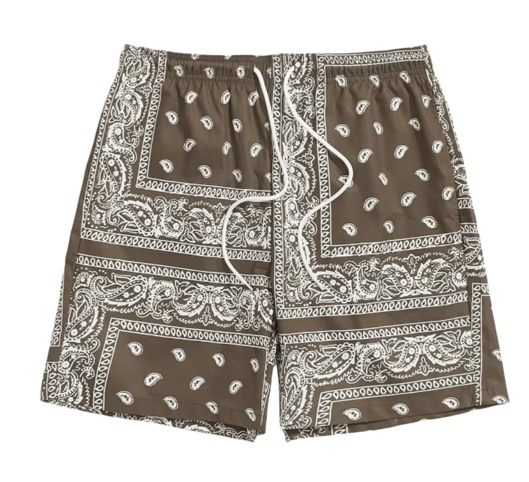 New 3D Printing Arrive Bandana Fashion Men Women Tracksuits Crewneck Hip Hop Shorts Plus Size S-7XL Four Seasons Casual Summer 3