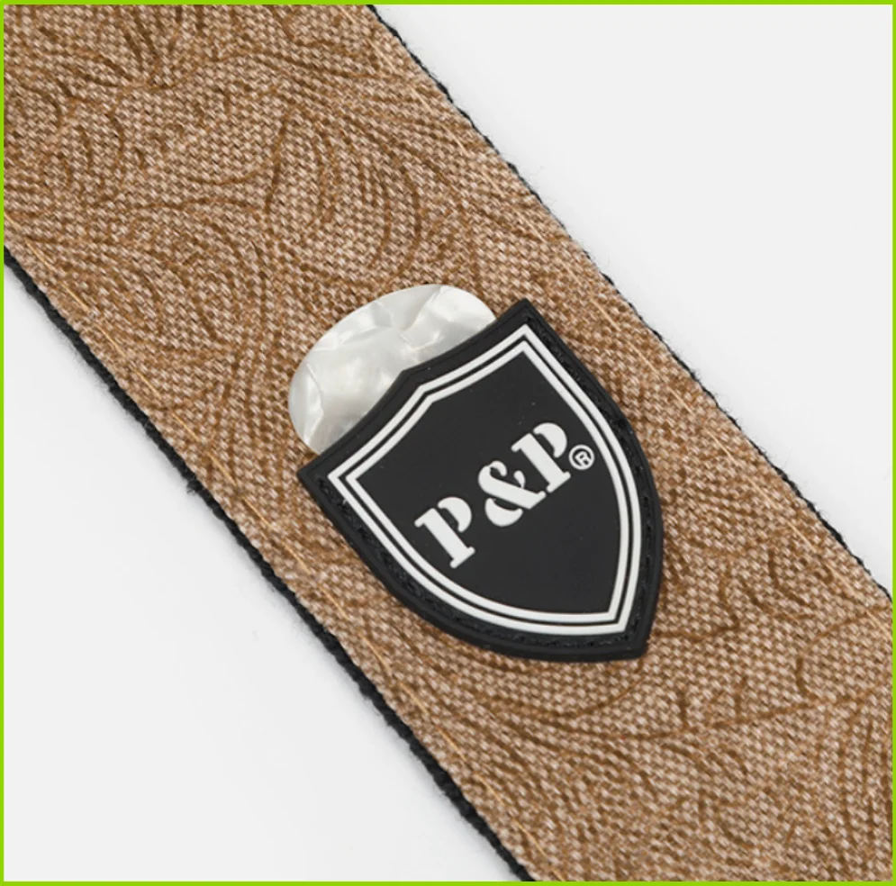 Enhanced Denim Cotton Guitar Strap – Adjustable & Padded for Comfort