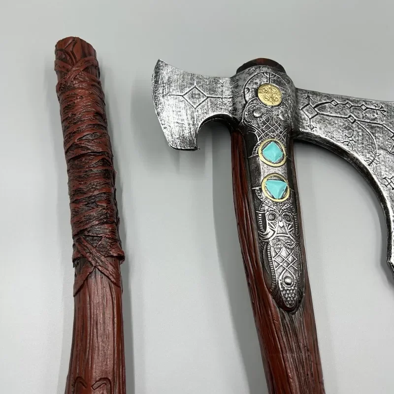 92cm God of War Leviathan Axe Weapon Model PU Material Detachable Kratos Sword Samurai Toy Weapons Anime Game Toy for Kid Gift 5